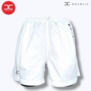 Doublic Short Pants 2 in 1 - White
