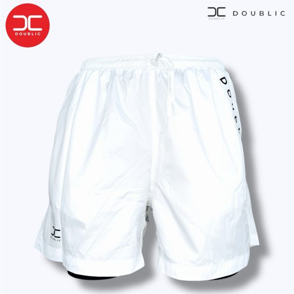 Doublic Short Pants 2 in 1 - White